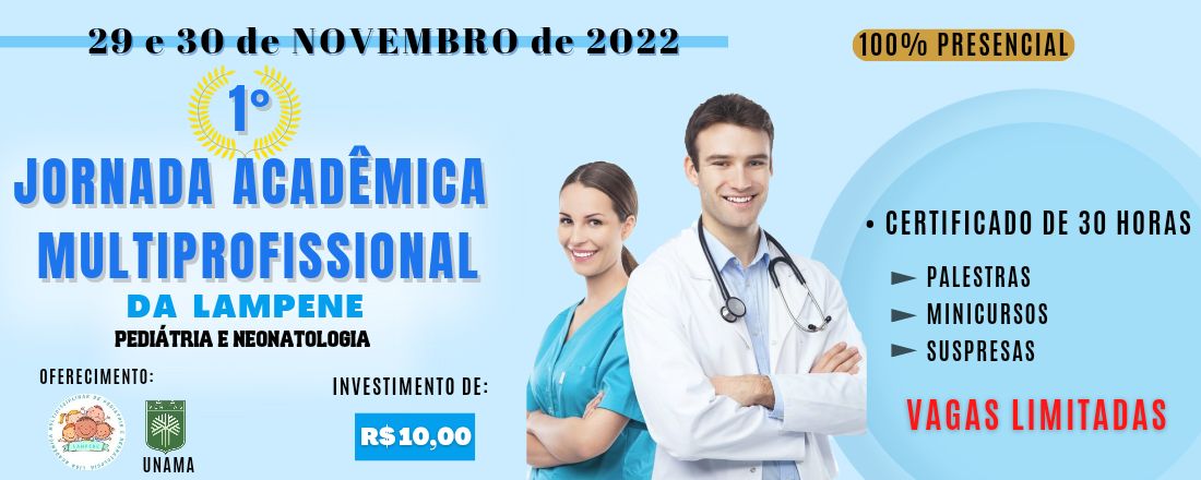 1° JORNADA ACADÊMICA MULTIPROFISSIONAL DA LAMPENE