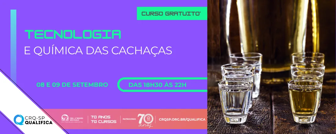 Curso Tecnologia e Química das Cachaças