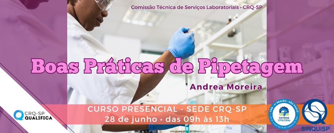 Curso Boas Práticas de Pipetagem