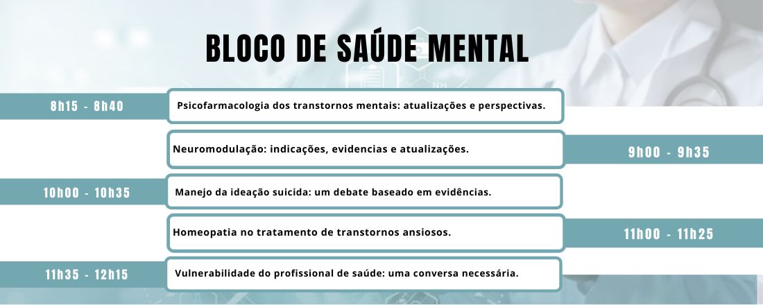 I COMAP | Bloco de saúde mental