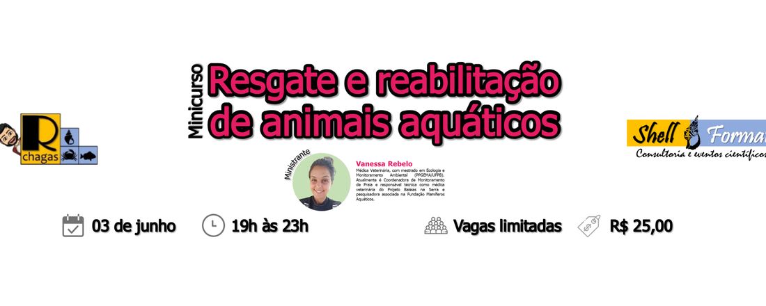 Minicurso - Resgate e reabilitação de animais aquáticos