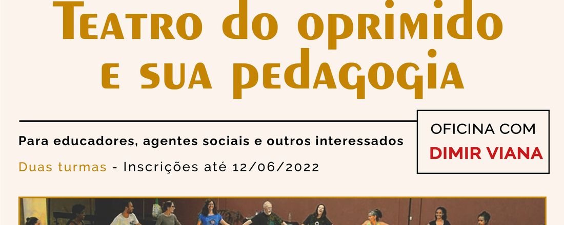 JOGOS DO TEATRO DO OPRIMIDO E SUA PEDAGOGIA (turma 2)