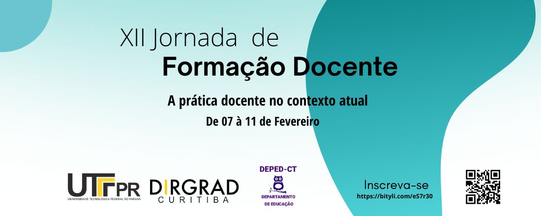 XII Jornada de Formação docente "A prática docente no contexto atual"