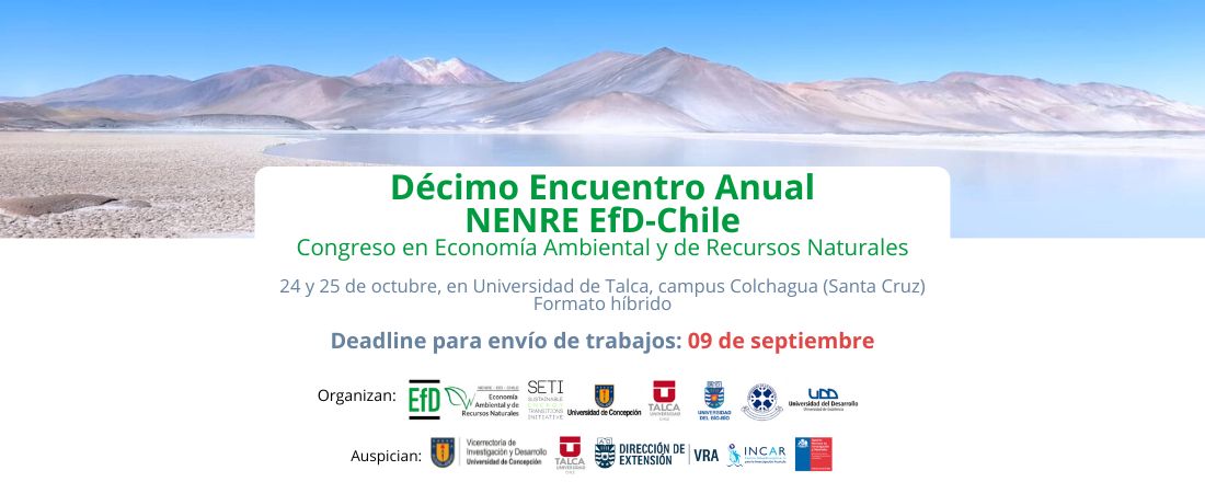 Décimo Encuentro Anual de NENRE EfD-Chile