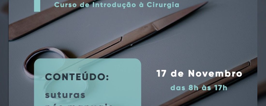 Curso de Introdução à cirurgia