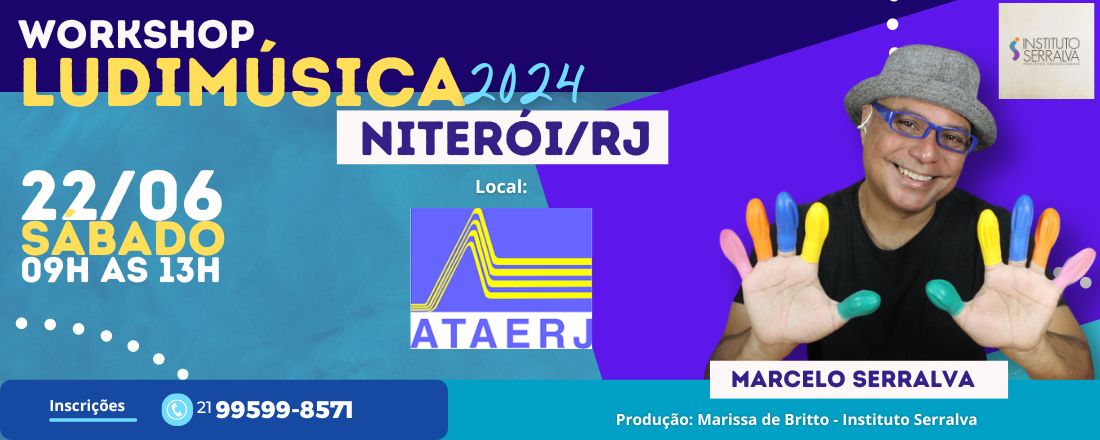 LUDIMÚSICA 2024 - Práticas Lúdicas e Inclusivas para Sala de Aula em NITERÓI RJ