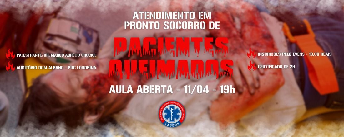 ATENDIMENTO EM PRONTO-SOCORRO DE PACIENTES QUEIMADOS