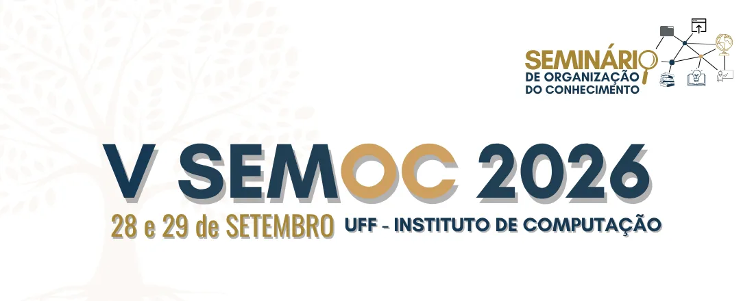 V Seminário de Organização do Conhecimento