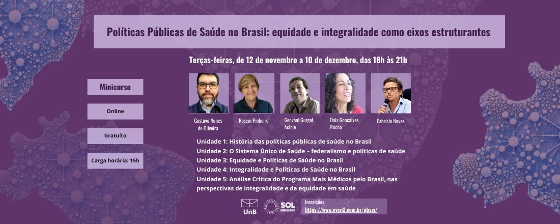 Políticas Públicas de Saúde no Brasil: equidade e integralidade como eixos estruturantes