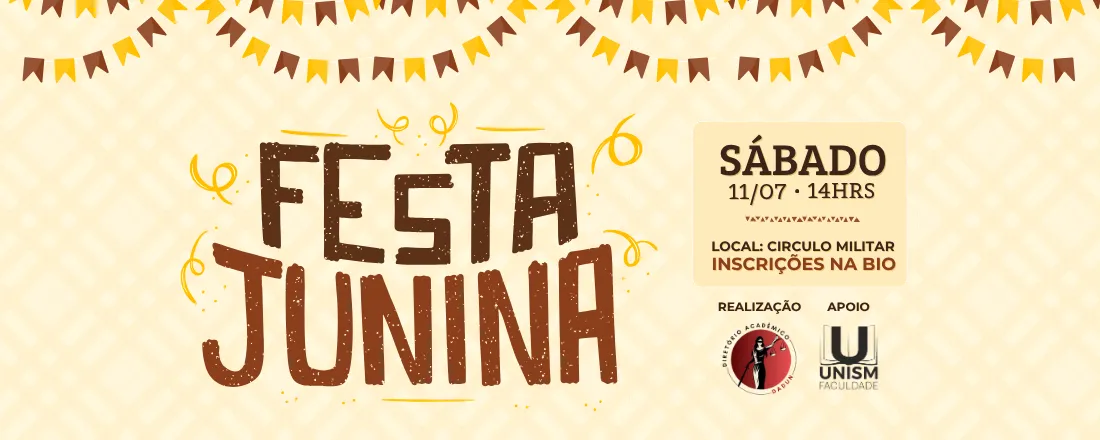Festa Junina DADUN - UNISM