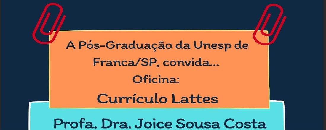 Oficina: Currículo Lattes