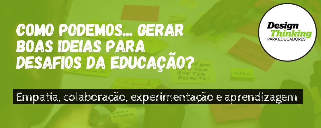 Simpósio on-line Design Thinking para Educadores