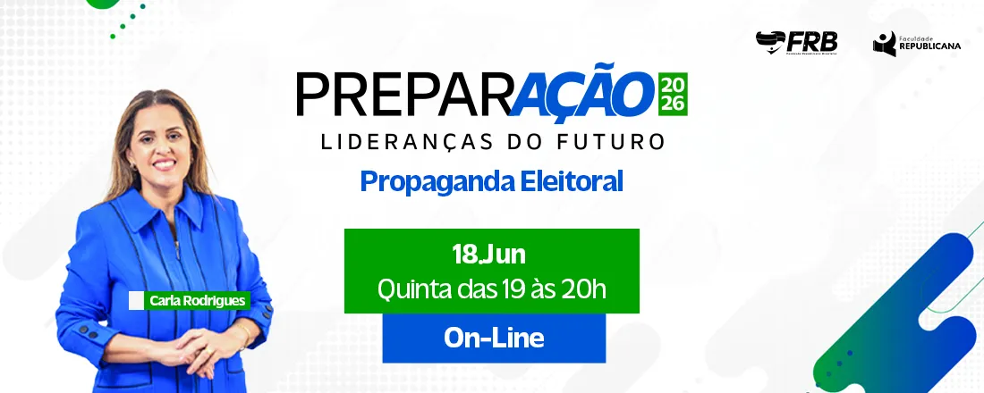 PREPARAÇÃO 2026 - LÍDERES DO FUTURO