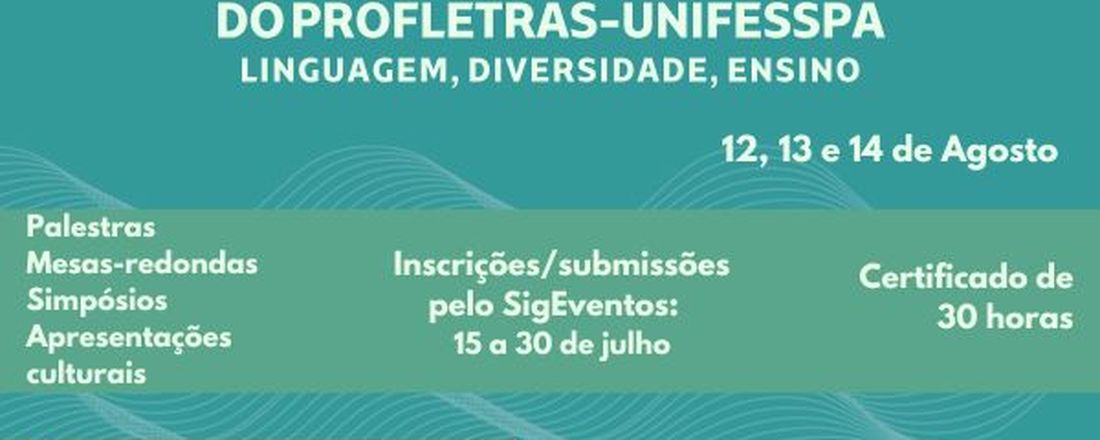 II Encontro de Pesquisa do ProfLetras-Unifesspa: Linguagem, Diversidade, Ensino