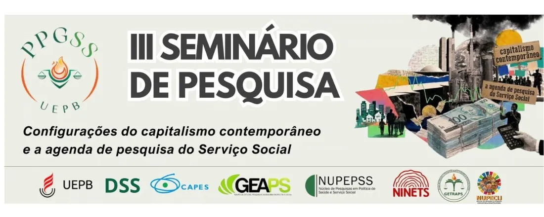 III SEMINÁRIO DE PESQUISA - PPGSS UEPB
