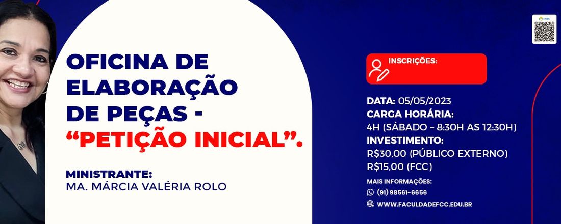OFICINA DE ELABORAÇÃO DE PEÇAS – “PETIÇÃO INICIAL”