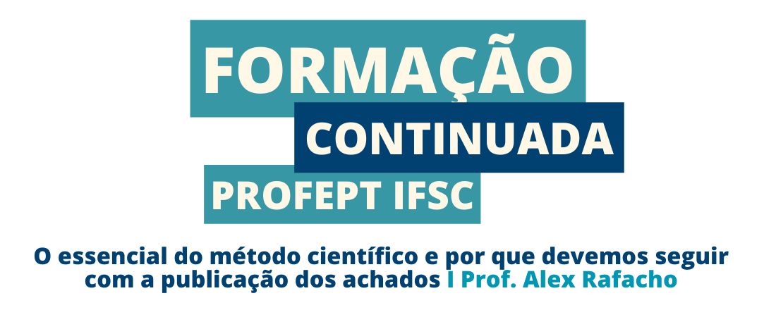 Formação Continuada PROFEPT-IFSC