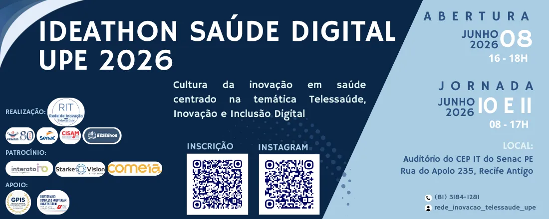 Ideathon Saúde Digital UPE 2026