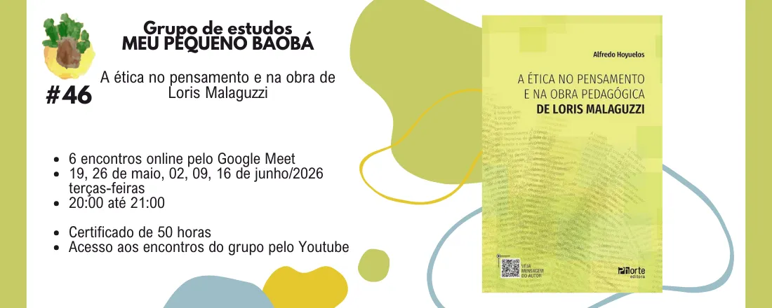 Grupo de estudos do livro "A ética no pensamento e na obra de Loris Malaguzzi"