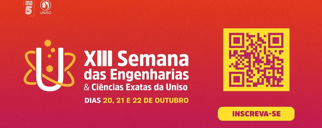 13° Semana das Engenharias & Ciências Exatas da UNISO