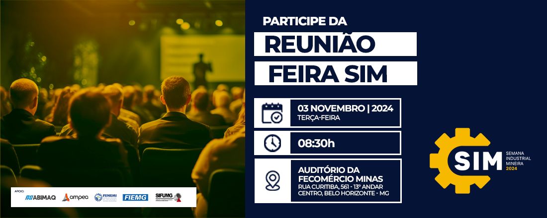 REUNIÃO PARA SEMANA INDUSTRIAL MINEIRA