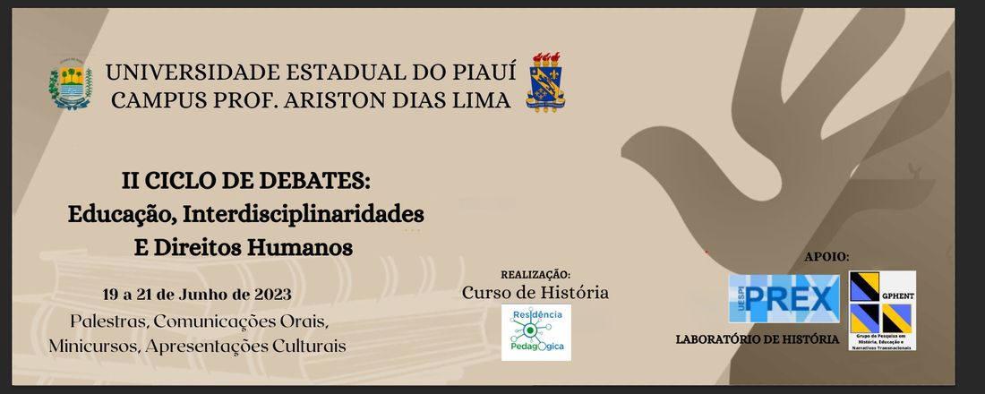 II Ciclo de Debates: Educação, Interdisciplinaridades e Direitos Humanos