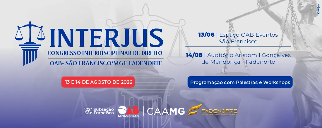 I INTERJUS - Congresso Interdisciplinar de Direito