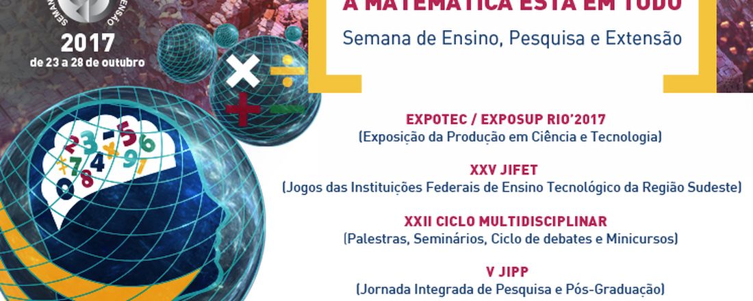 Semana de Pesquisa e Extensão - SEPEX 2017