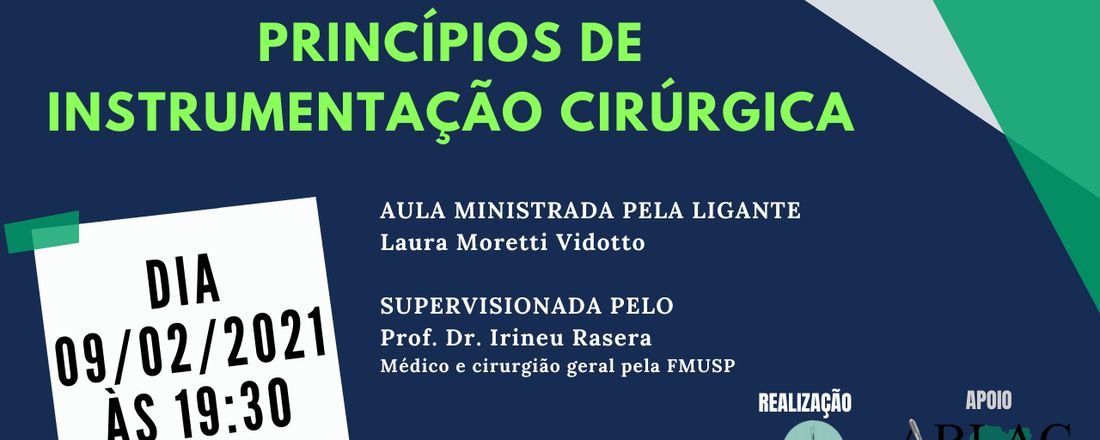 Princípios Básicos de Instrumentação Cirúrgica