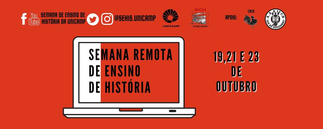 Semana Remota de Ensino de História