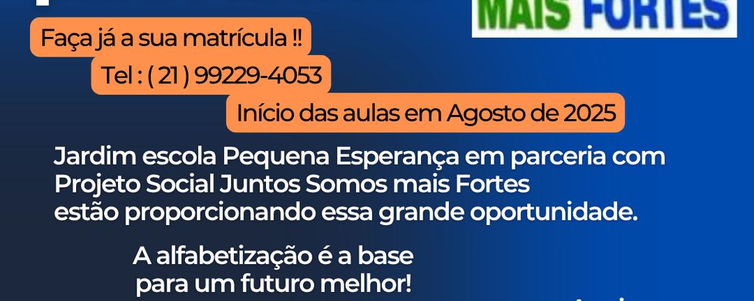 Aulas de alfabetização