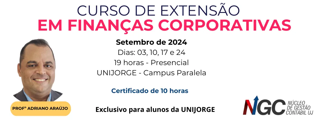 Curso de Extensão em Finanças Corporativas