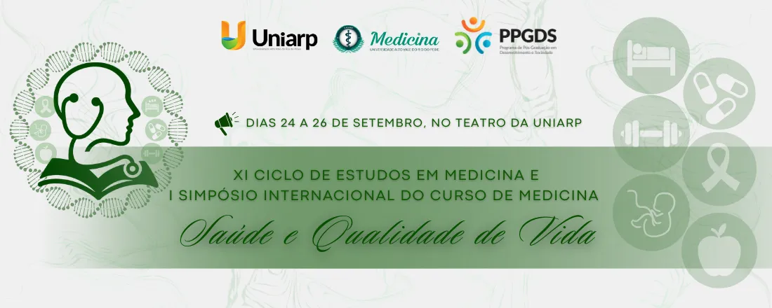 I Simpósio Internacional do Curso de Medicina e XI Ciclo de estudos em Medicina – Saúde e Qualidade de Vida