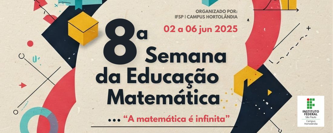 8ª SEMANA DA EDUCAÇÃO MATEMÁTICA