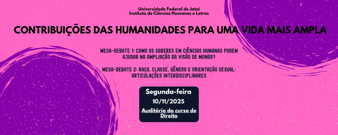 Contribuições das humanidades para uma vida mais ampla