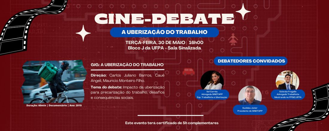 Cinedebate: a uberização do trabalho