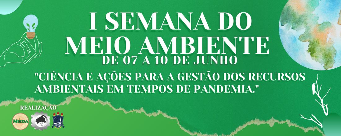 I SEMANA DO MEIO AMBIENTE - DAEF/UFRPE