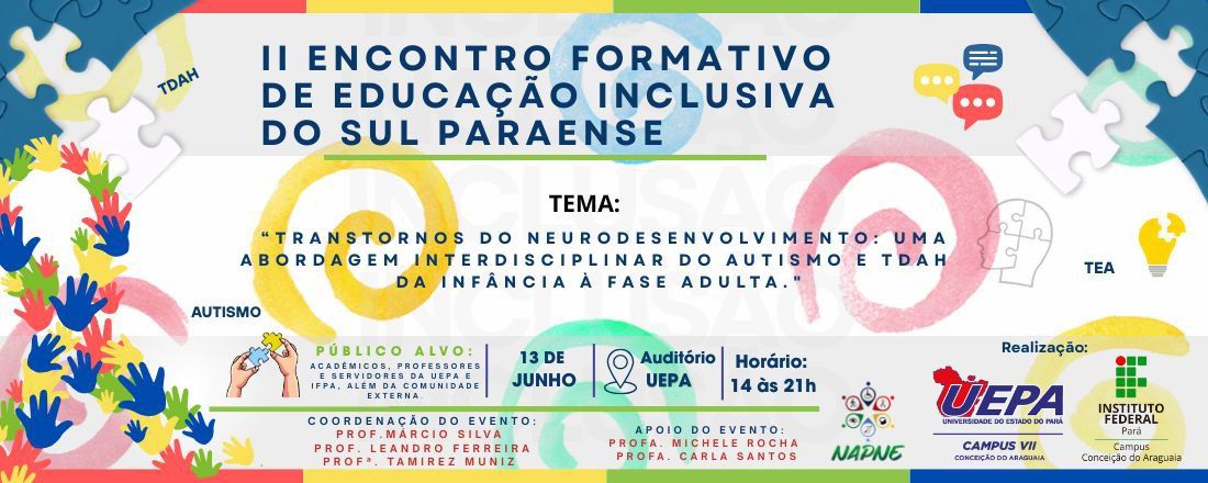 II Encontro Formativo de Educação Inclusiva do Sul Paraense
