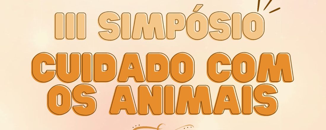 III Simpósio de Cuidado com os Animais