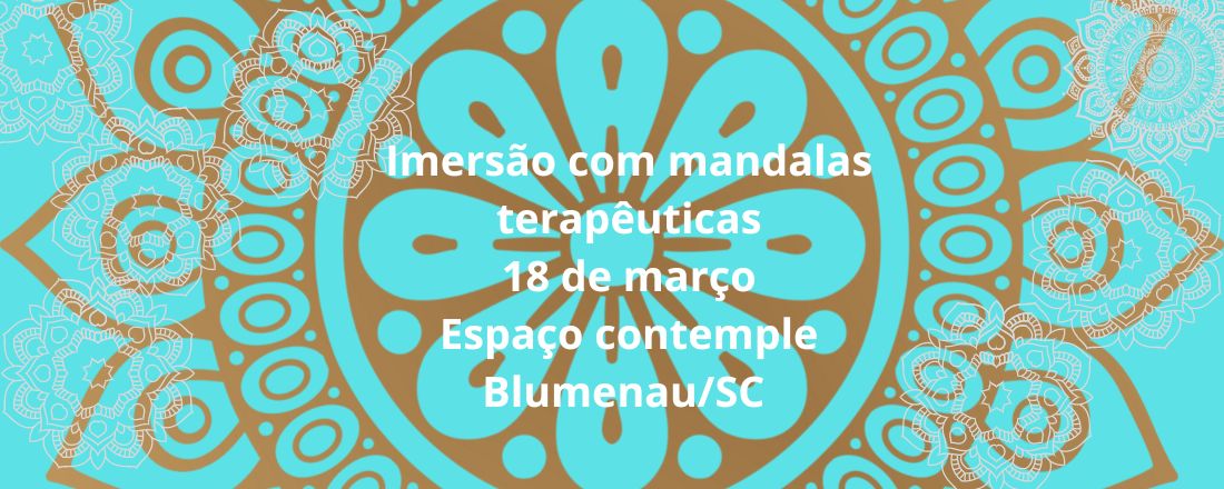 Imersão terapêutica com mandalas