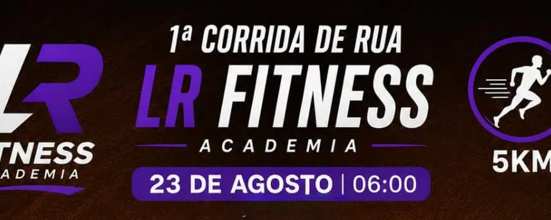 Corrida de rua LR Fitness Academia