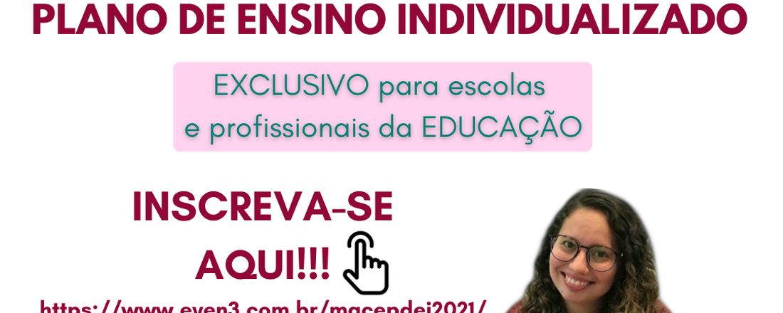 MINICURSO ADEQUAÇÃO CURRICULAR E PLANO DE ENSINO INDIVIDUALIZADO