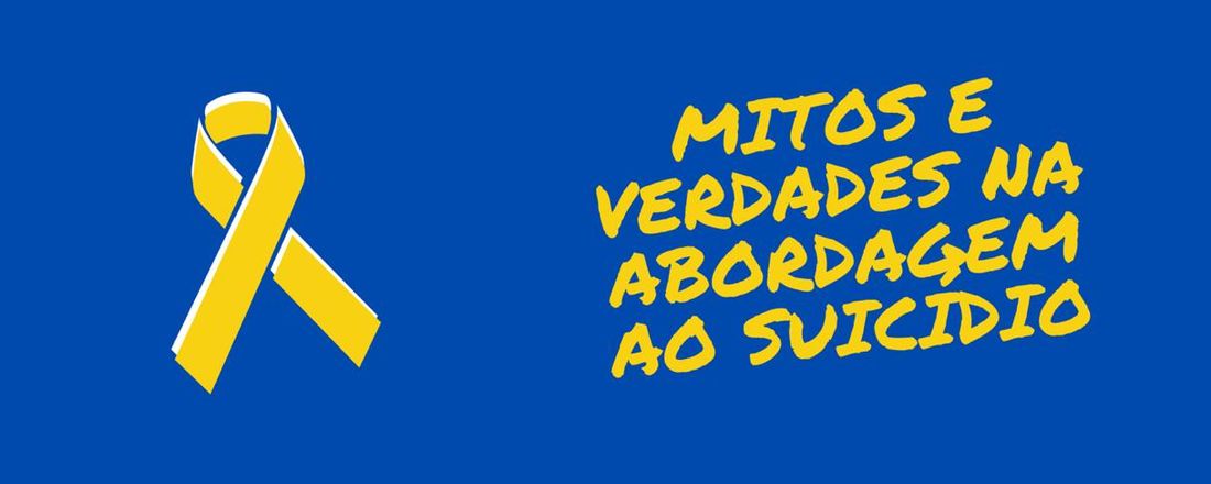 Mitos e verdades na abordagem do suicídio.