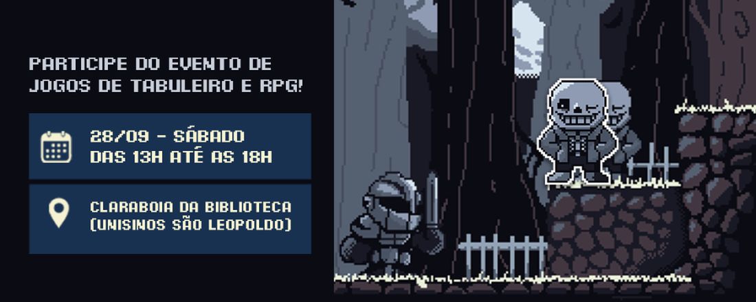Jogos de Tabuleiro e RPG - Edição comemorativa 20 anos do curso de Jogos Digitais