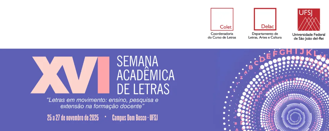 XVI Semana Acadêmica de Letras