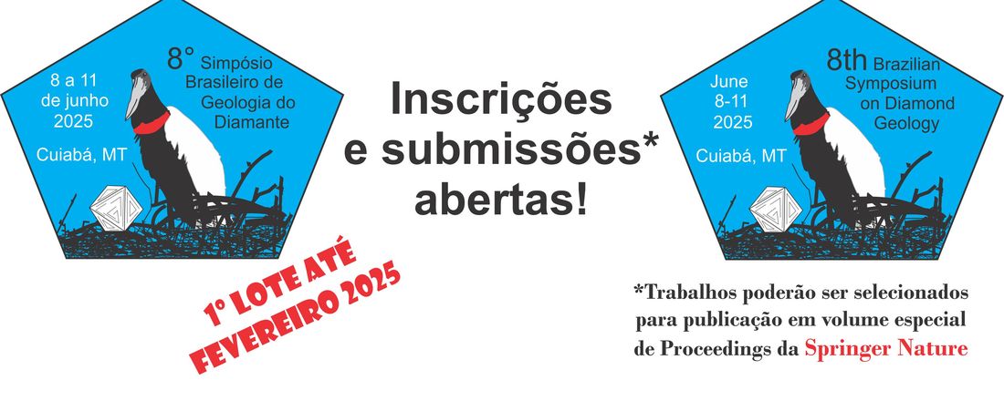 8º Simpósio Brasileiro de Geologia do Diamante