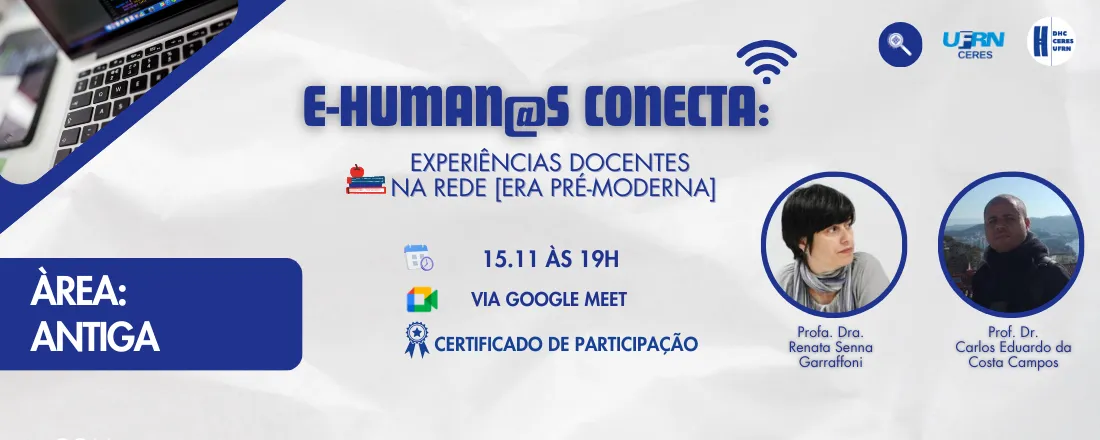 E-Human@s Conecta: experiências docentes na rede [Era Pré-Moderna] - ANTIGA