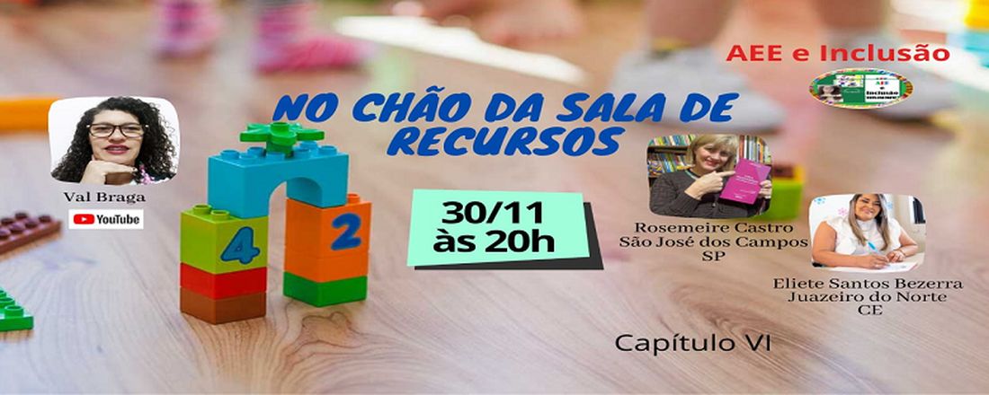 No chão da sala de recursos - Adaptação de Atividades