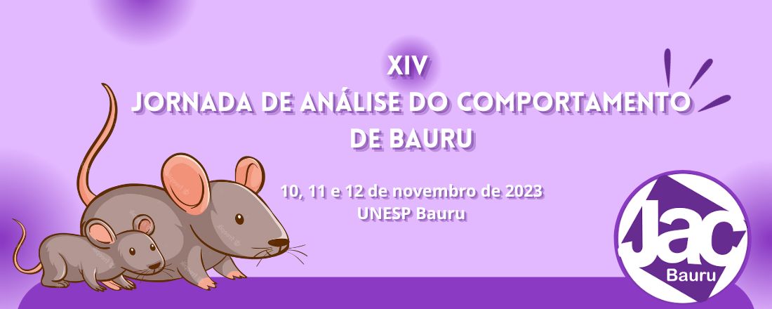 XIV Jornada da Análise do Comportamento de Bauru