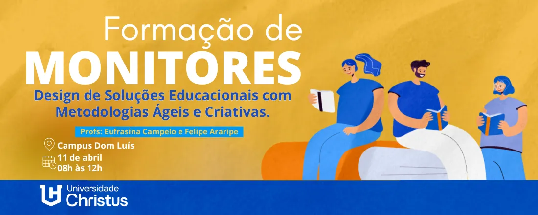 FORMAÇÃO DE MONITORES 2026. 1 – DOM LUÍS